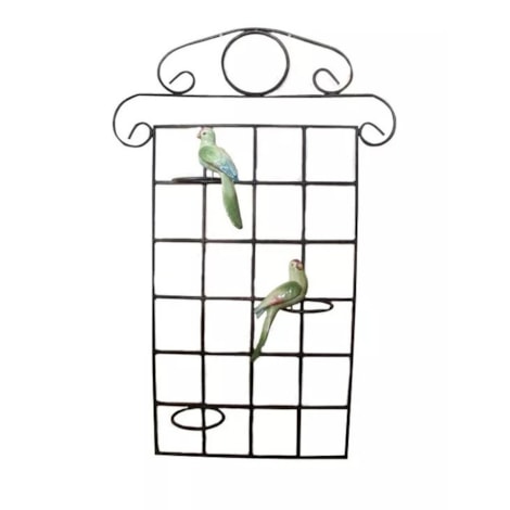 Suporte Vertical Pássaros para Vasos