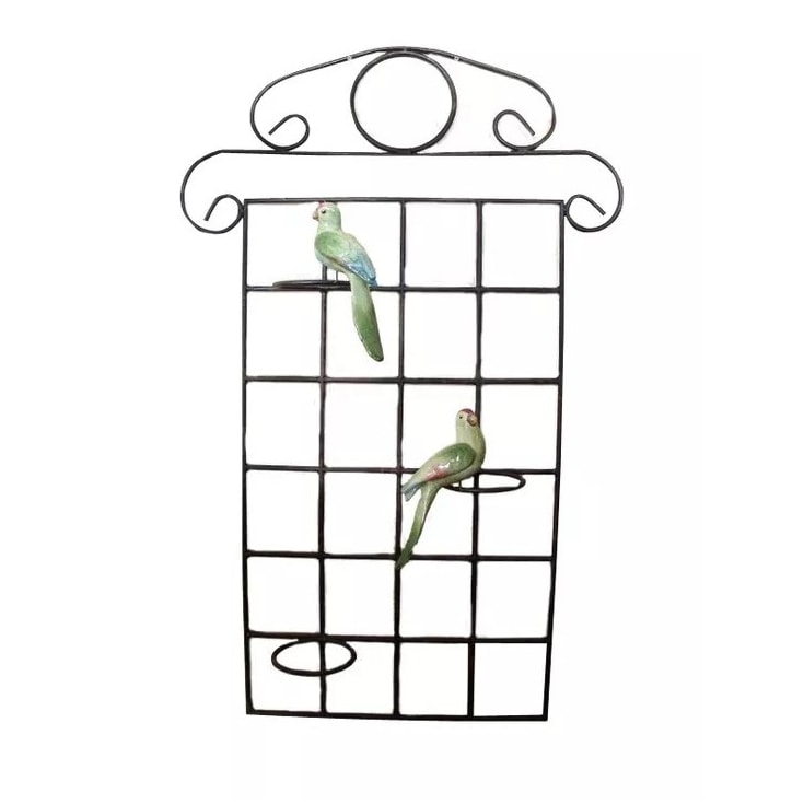 Suporte Vertical Pássaros para Vasos