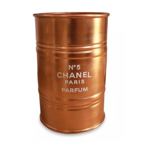 Tambor Cerâmico Cobre Chanel Grande