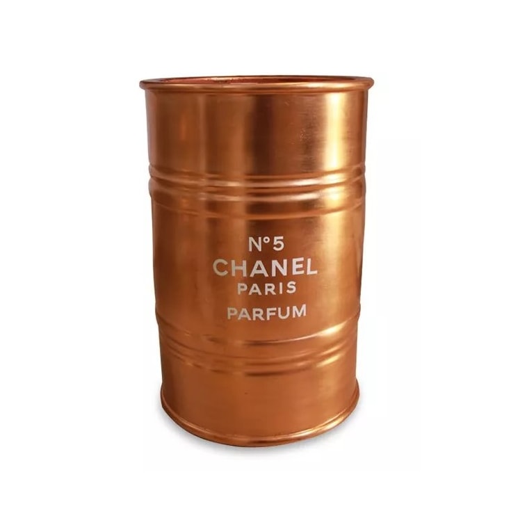 Tambor Cerâmico Cobre Chanel Grande