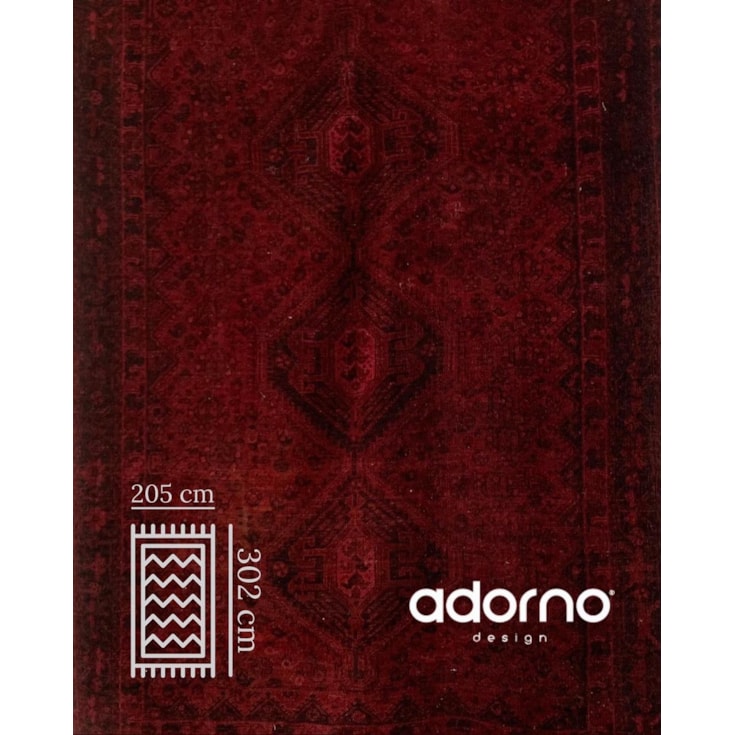 Tapete Anatolian Vintage Turkish Vinho