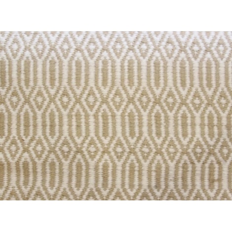 Tapete Maia Trama Geométrica Taupe White