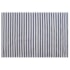 Tapete Maya Listrado Indian Artesanal Navy White