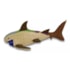 Tubarão Shark Africano Ocean Sole Médio