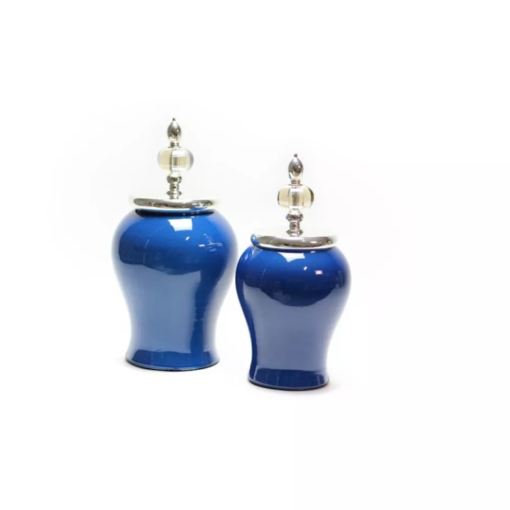 Vaso Arabiese Bleu Grande 27x49cm