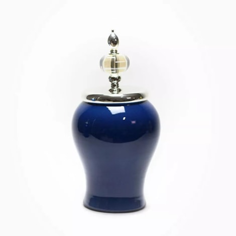 Vaso Arabiese Bleu Grande 27x49cm