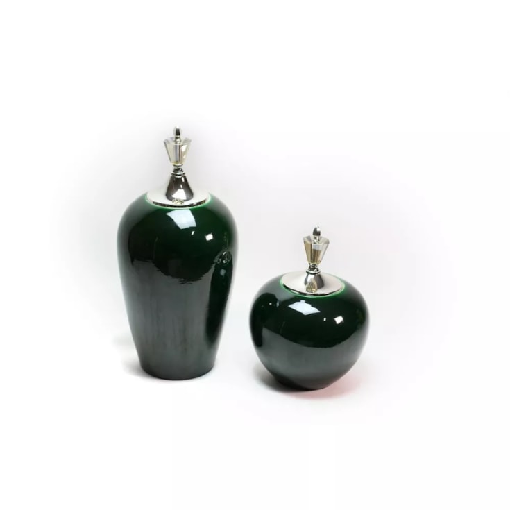 Vaso Arabiese Vert Grande 24x49cm