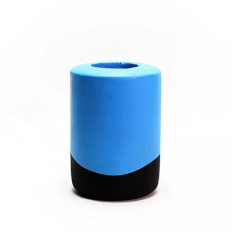 Vaso Béton Bleu Pequeno 17x24cm