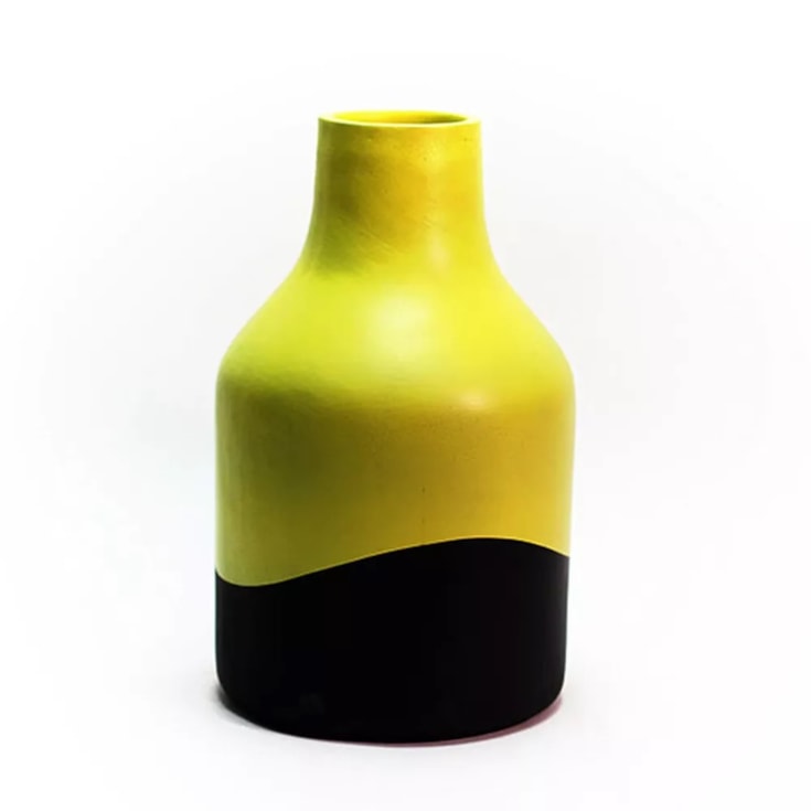 Vaso Béton Jaune Pequeno 25x40cm