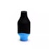 Vaso Béton Noir et Bleu 13cmx29cm