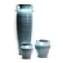 Vaso Falaise Textura Azul Claro Pequeno