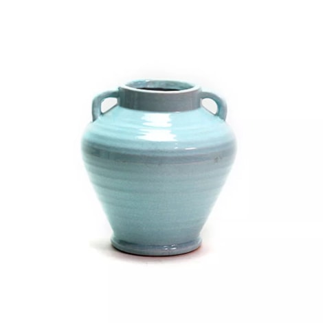Vaso Falaise Textura Azul Claro Pequeno