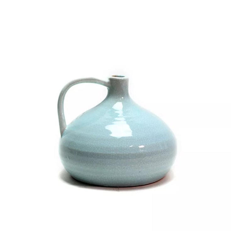 Vaso Falaise Textura com Alça Pequeno 18x18cm