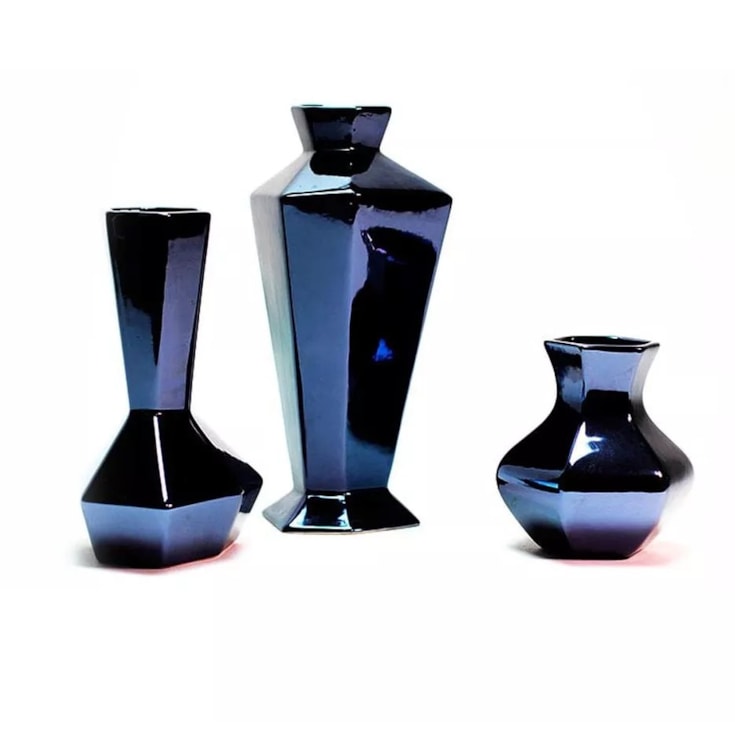 Vaso Moderno Onyx Pequeno 15x15,5cm