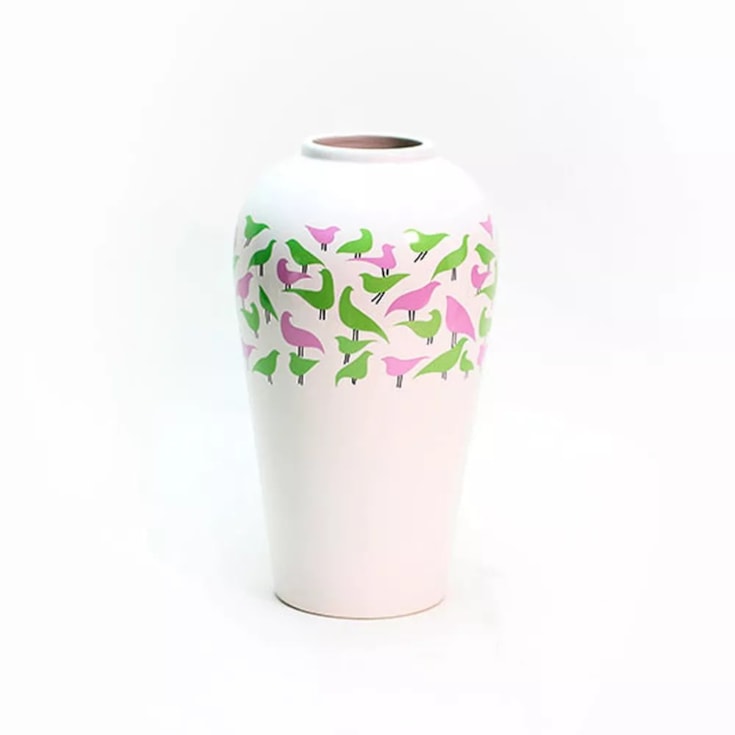 Vaso Oiseau Pequeno 18,5x33cm