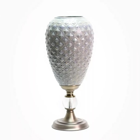 Vaso Persan em Porcelana Azul Grande