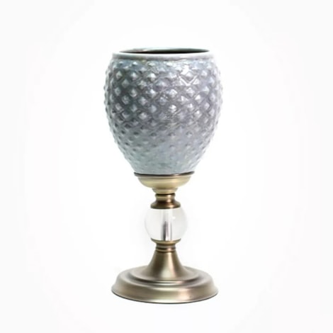 Vaso Persan em Porcelana Azul Médio