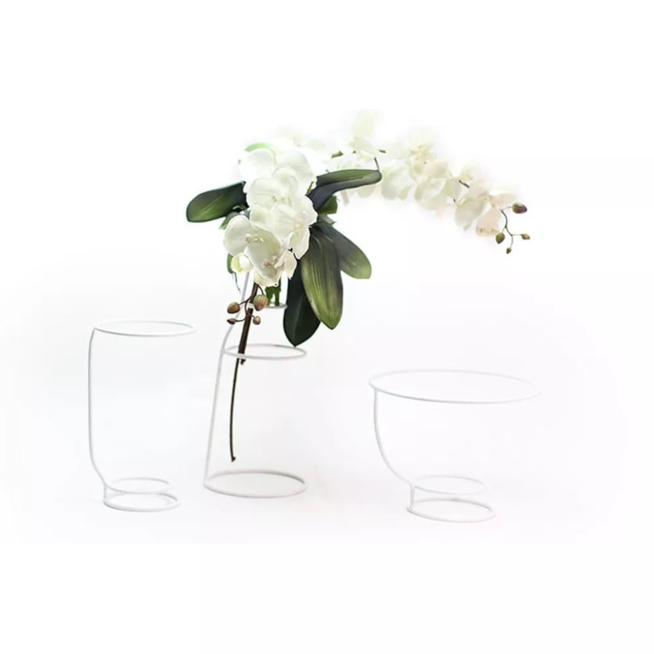 Vaso Simplic Linc Branco 25x19cm