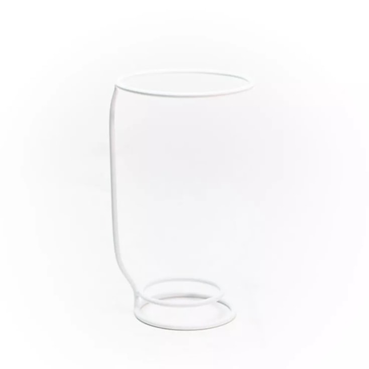 Vaso Simplic Scism Branco 15x26cm
