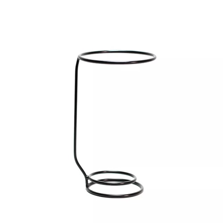 Vaso Simplic Scism Preto 15x26cm