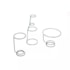 Vaso Simplic Swarn Preto 16x40cm