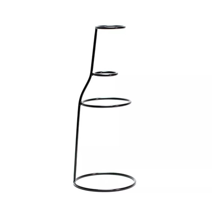Vaso Simplic Swarn Preto 16x40cm